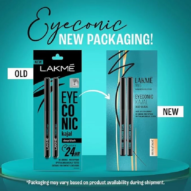 LAKMÉ Eyeconic Black Kajal, 0.35 g-2.webp
